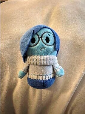 Inside Out Sadness Blue & Gray Plush Toy